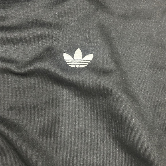 Adidas Black Jacket with White Accents - Picture 3 of 4
